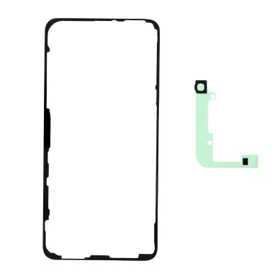 Samsung, Samolepilni trak za pokrov baterije za Samsung Galaxy S24 Uradni servisni paket Rear Window, Črna