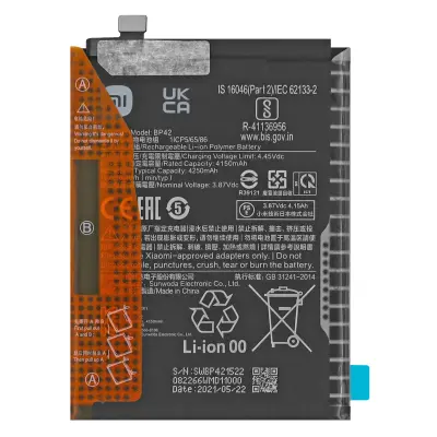 Xiaomi, Originalna baterija Xiaomi Mi 11 Lite 4250mAh - Model BP42, Črna