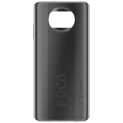 Xiaomi, Pokrov za baterijo za Xiaomi Poco X3 Ombré, originalni servisni paket, Temno siva