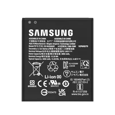 Samsung, Baterija za Samsung Galaxy S23 FE 4050 mAh, model servisnega paketa EB-BG556GBY, Črna