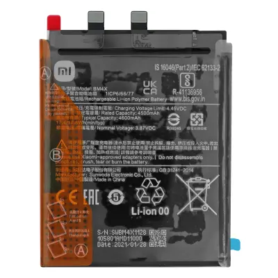 Xiaomi, Originalna baterija Xiaomi Mi 11 5G 4600 mAh - model BM4X, Črna