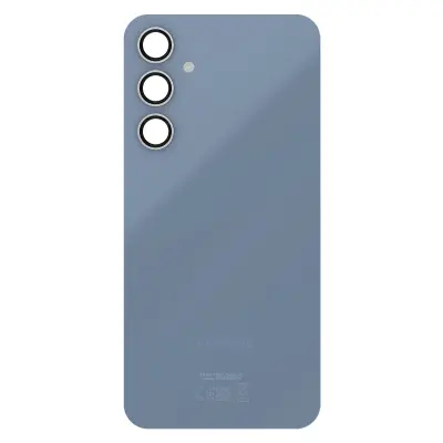 Samsung, Zadnje steklo za Samsung Galaxy S23 FE z originalnim objektivom kamere, Svetlo modra