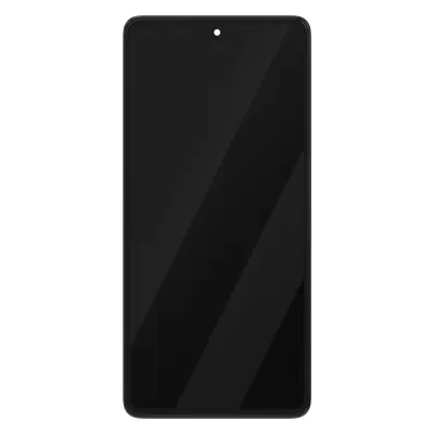 Xiaomi, Zaslon + Šasija za Redmi Note 12 Pro Plus 5G Celoten blok Izvirni zaslon, Črna