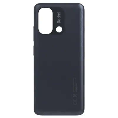 Xiaomi, Originalno zadnje steklo Xiaomi Redmi 12C - Graphite (servisni paket), Črna
