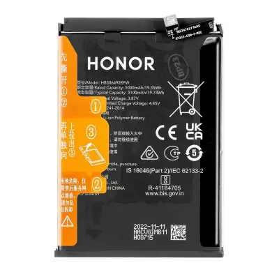 Honor, Baterija za Honor Magic 5 Lite 5100 mAh, model HB506492EFW, Črna
