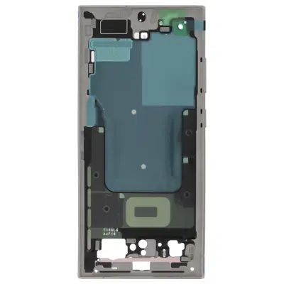 Samsung, Šasija za Samsung Galaxy S24 Ultra Originalni osrednji okvir iz titana, Temno siva