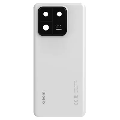 Xiaomi, Originalno zadnje steklo Xiaomi 13 Pro - belo (Servisni paket), Bela