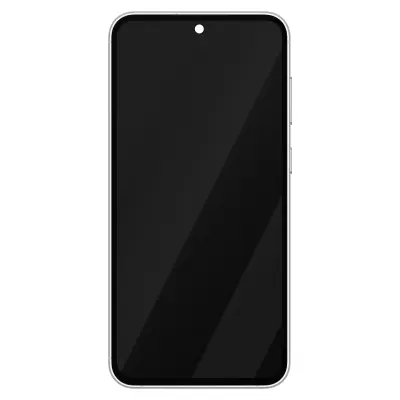 Samsung, Zaslon + Šasija za Samsung Galaxy S23 FE Celoten blok Izvirni zaslon, Bela