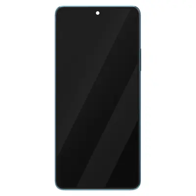 Xiaomi, Zaslon + Šasija za Xiaomi Poco F5 5G Celoten blok Izvirni zaslon, Turkizna