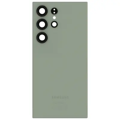 Samsung, Pokrov za baterijo za Samsung Galaxy S24 Ultra originalni servisni paket Titanium, Svetlo zelena