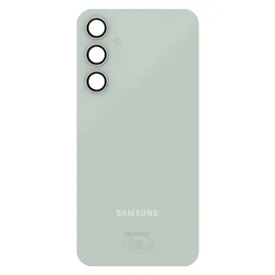 Samsung, Zadnje steklo za Samsung Galaxy S23 FE z originalnim objektivom kamere, Svetlo zelena