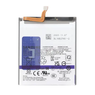 Samsung, Baterija za Samsung Galaxy S24 Plus 4900 mAh, model servisnega paketa EB-BS926ABY, Črna