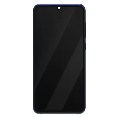 Xiaomi, Zaslon + Šasija za Xiaomi Mi 9 Lite Celoten blok Izvirni zaslon, Modra