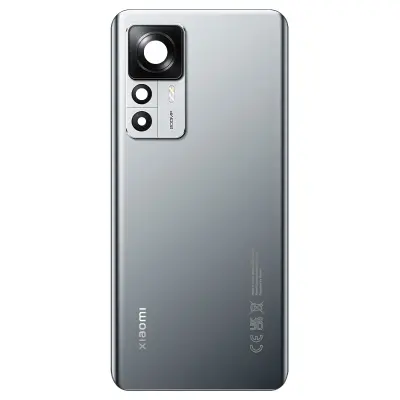 Xiaomi, Originalno zadnje steklo Xiaomi 12T Pro - srebrno (servisni paket), Srebrna
