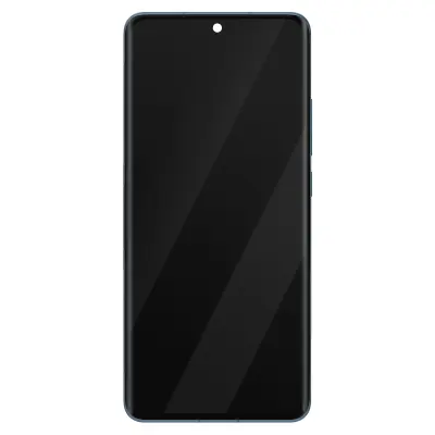 Xiaomi, Zaslon + Šasija za Xiaomi 12 / 12X Celoten blok Izvirni zaslon, Modra