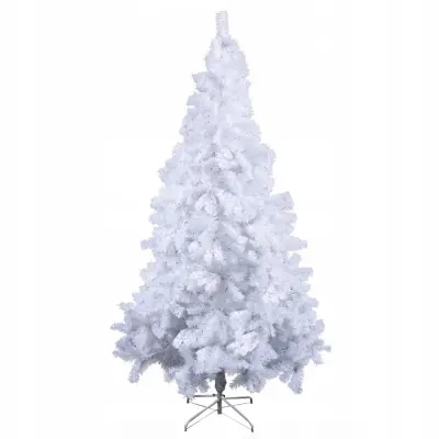 Umetniška bela božična miza 240 cm