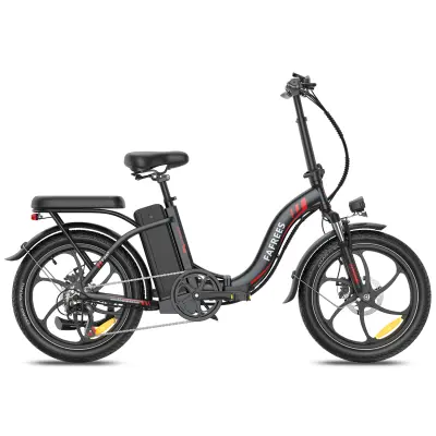 Zložljivo mestno električno kolo FAFREES F20+, 36V 20Ah 250W, črno