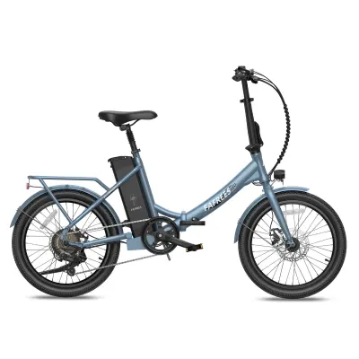Mestno električno kolo Fafrees F20 Lasting, senzor navora, 36V 250W 18.2Ah, megličasto modra