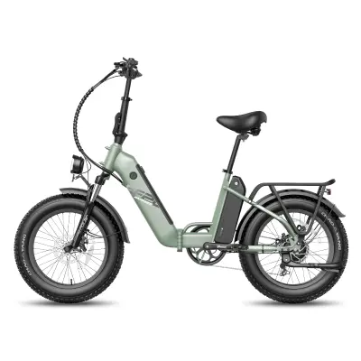 Elektro kolo Fafrees FF20 Polar, dvojne baterije, 48V 20,8Ah, metino zelena