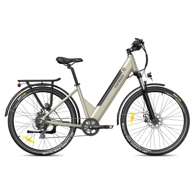 Mestno električno kolo Fafrees F28 Pro, 36V 14,5Ah odstranljiva baterija, upravljanje prek aplikacije, zlata