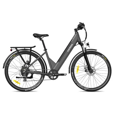Mestno električno kolo Fafrees F28 Pro, 36V 14,5Ah odstranljiva baterija, upravljanje prek aplikacije, siva