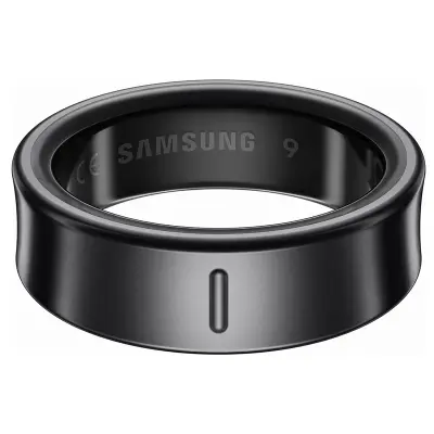 Samsung, Galaxy Ring povezan obro?ek velikosti 9 z indikatorjem LED, ?rna