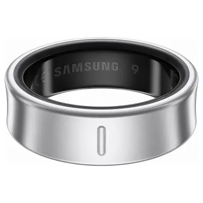 Samsung, Povezani obro?ek Galaxy Ring velikosti 7 z indikatorjem LED, Srebrna