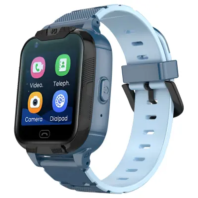 Maxlife, WiFi SIM povezana ura za otroke z GPS in video klicem, Modra