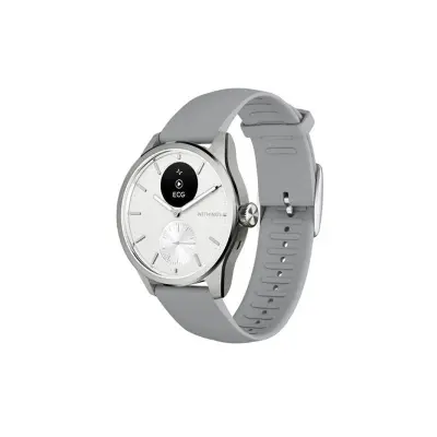 Withings, Povezana ura ScanWatch 2 Hybrid Edition s sledilnikom zdravstvenega stanja 42 mm, Bela