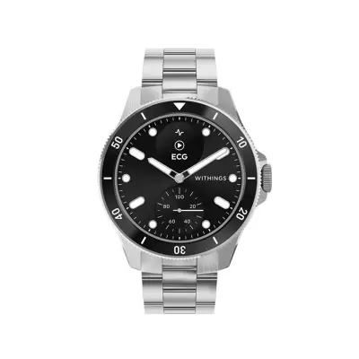 Withings, Povezana ura ScanWatch Nova Hybrid Edition s sledilnikom zdravstvenega stanja 42 mm, ?rna