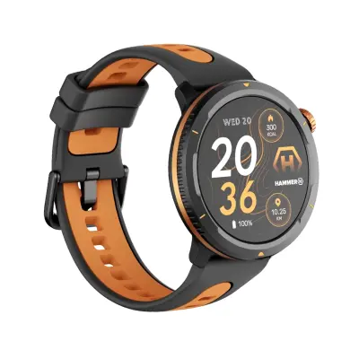 Hammer, Watch 2 Lite Bluetooth Connected Watch s sledenjem zdravju in športnimi na?ini, ?rna