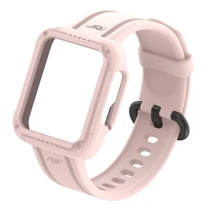 Zapestnica za Xiaomi Redmi Watch 2 Lite, Watch Lite, Watch 2 in Watch, mehak in nastavljiv silikon - roza