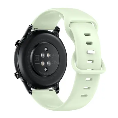 Paš?ek za Honor Magic Watch 2 42 mm, mehak silikon in nastavljiv - zelen