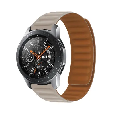 Paš?ek za uro Honor Magic Watch in uro GS3, mehak silikon z magnetno sponko - siv