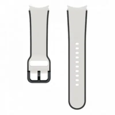 Samsung, Dvobarvni športni paš?ek za G Watch 4/5 Series 20 mm, S/M, Bela / ?rna