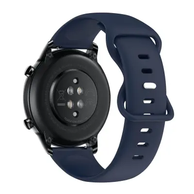 Paš?ek za Honor Magic Watch 2 42 mm, mehak in nastavljiv silikon - polno?no modra