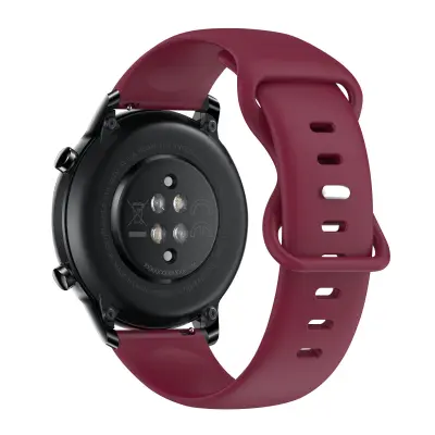 Paš?ek za Honor Magic Watch 2 42 mm, mehak in nastavljiv silikon - Bordeaux