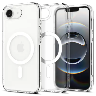SPIGEN ULTRA HYBRID OVITEK ZA IPHONE 16E ZA MAGSAFE ZAŠČITO ZA VAŠ