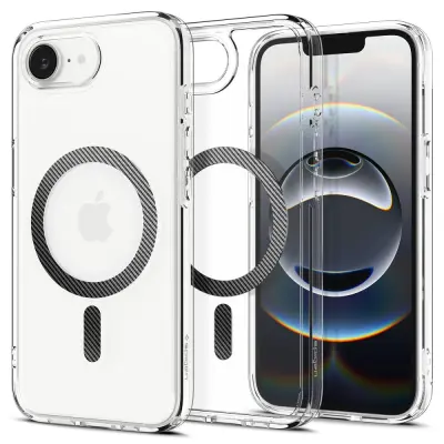 SPIGEN MAGNETNI OVITEK ZA MAGSAFE IPHONE 16E ULTRA HYBRID KARBONSKA VLAKNA