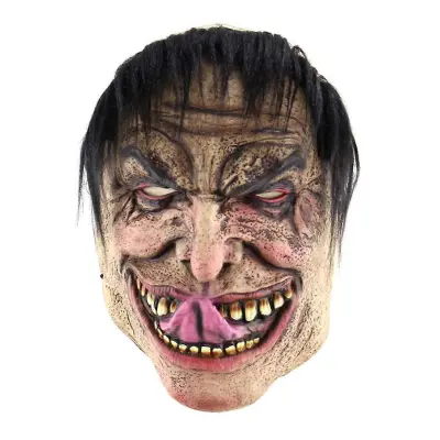 Noč čarovnic Cosplay maska ​​za odrasle Smešna moška kostumska maska ​​Grozljive maske za noč čarovnic Cosplay Rekviziti Dekoracija