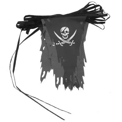 Pasica za noč čarovnic Pasica s piratsko lobanjo Pasica za zabavo za noč čarovnic Pribor za zabavo za noč čarovnic