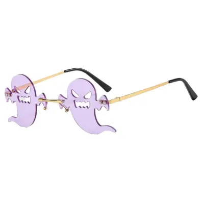 Očala za noč čarovnic, smešna očala za zabavo, okraski za zabavo za noč čarovnic za otroke, odrasle, zabavo za cosplay za noč čarovnic, vijol