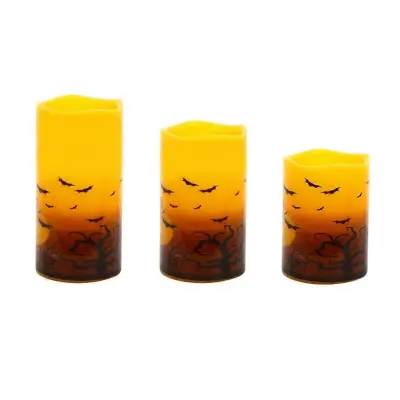 Realistične sveče za noč čarovnic, lučke dobrodošlice za zabavo za noč čarovnic Pumpkin Bat