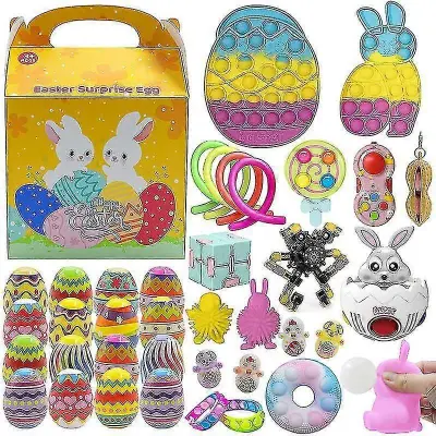 Igrače za jajca za noč čarovnic, igrače zajček Gacha, darila za otroke za zabavo za noč čarovnic - q35