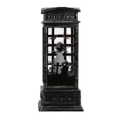 1PC Dekoracija vetrne svetilke za telefonsko govorilnico za noč čarovnic, kreativni ornament svetilke za noč čarovnic