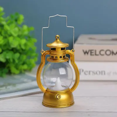 Retro oljna svetilka za noč čarovnic, okrasna LED svetilka za majhne domače zabave