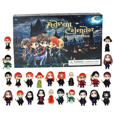 2025 Halloween Blind Box Series Hole-Tarable Box 24-dnevni odštevalnik za noč čarovnic