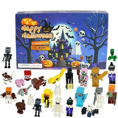 2025 Halloween Blind Box Series Hole-Tarable Box 24-dnevni odštevalnik za noč čarovnic