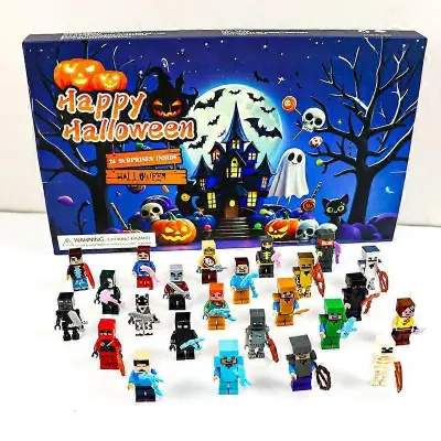2025 Halloween Blind Box Series Hole-Tarable Box 24-dnevni odštevalnik za noč čarovnic