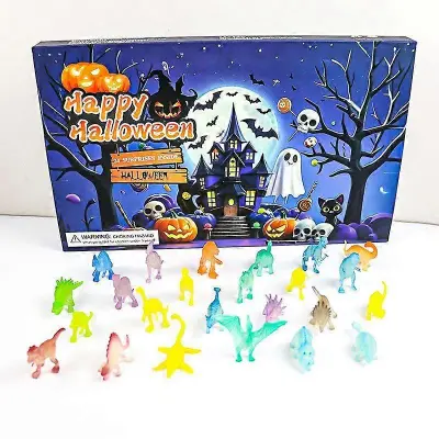 2025 Halloween Blind Box Series Hole-Tarable Box 24-dnevni odštevalnik za noč čarovnic